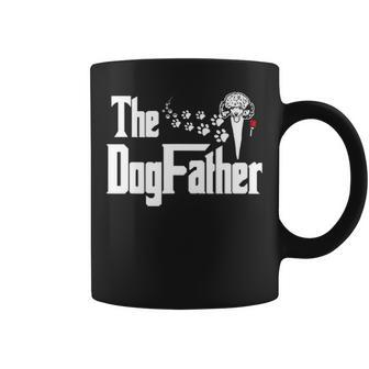The Dogfather Poodle Face Coffee Mug | Mazezy
