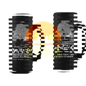 Dogs Solve Most Of My Problems Kayaking Solves The Rest Coffee Mug | Mazezy