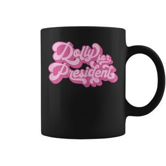 Dolly For President Groovy Dolly Coffee Mug - Monsterry DE