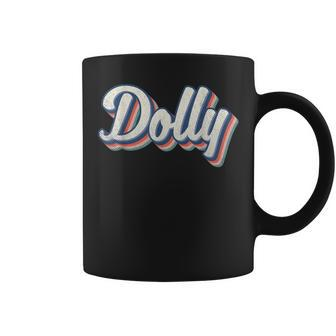 Dolly Retro Outfit Western Dolly Coffee Mug - Seseable