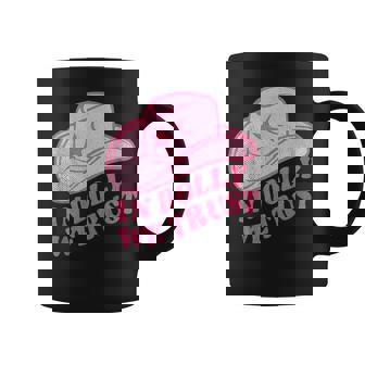 In Dolly We Trust Pink Hat Retro Outfit Dolly Coffee Mug - Seseable