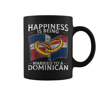 Dominican Republic Marriage Dominican Heritage Married Coffee Mug - Monsterry CA
