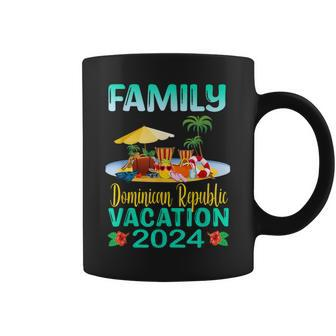 Dominican Republic Vacation 2024 Retro Matching Family Group Coffee Mug | Mazezy DE