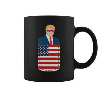Donald Trump Pocket 2020 Election Usa Maga Republican Coffee Mug - Monsterry DE