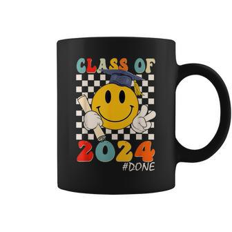 Done Class Of 2024 Graduation Graduate Senior High School Coffee Mug - Monsterry AU