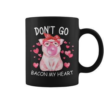 Don't Go Bacon My Heart Matching Valentines Day Coffee Mug - Monsterry AU