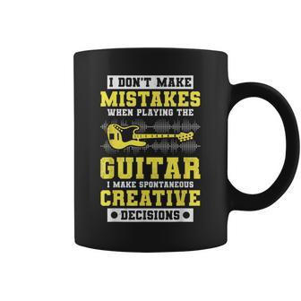 I Don't Make Mistakes When Playing The Guitar Guitarists Coffee Mug - Thegiftio UK