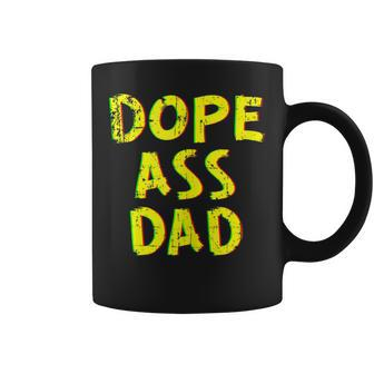 Dope Ass Dad Cool Birthday Father's Day Coffee Mug - Monsterry DE