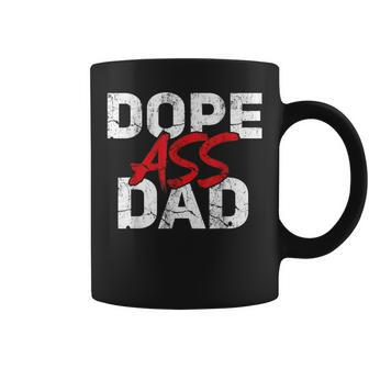 Dope Ass Dad Father's Day Matching Family Coffee Mug - Monsterry AU