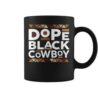 Dope Black Cowboy African Cowboy Black History Junenth Coffee Mug - Monsterry DE