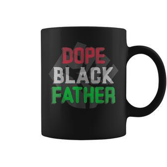 Dope Black Father Cool Dad Coffee Mug - Monsterry DE