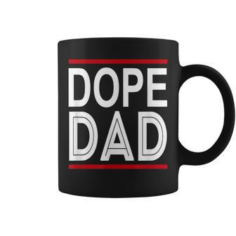 Dope Dad For Father's Day Coffee Mug - Monsterry DE