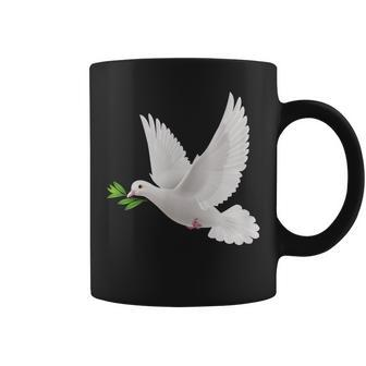 Dove Of Peace World Peace Peace White Dove Coffee Mug - Thegiftio UK