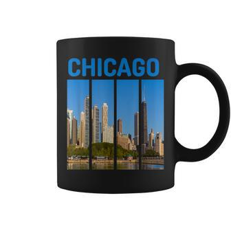 Downtown Chicago Skyline Souvenirs State Illinois Coffee Mug - Monsterry CA