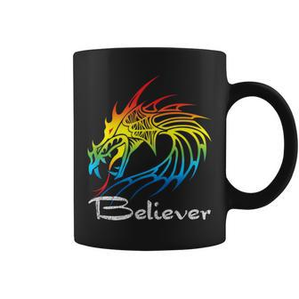 Dragon Believer Imagine This For Dragon Fans Coffee Mug - Monsterry UK