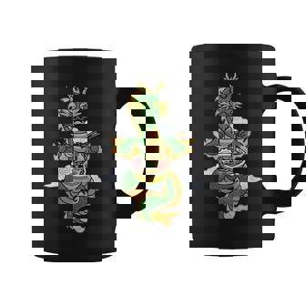 Dragon Japonais Mangeant Des Nouilles Ramen Tasse - Cadeauxyz