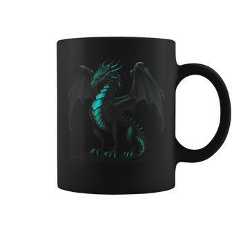 Dragon Themed Mythical Legendary Creature Dragons Coffee Mug | Mazezy