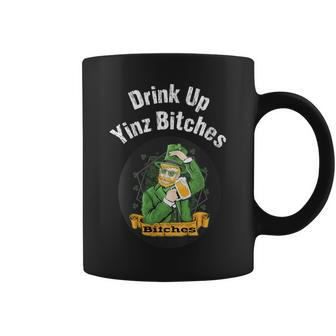 Drink Up Yinz Bitches Novelty Drinking Christmas Coffee Mug - Monsterry DE