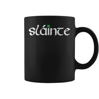 Drinking Slainte Cheers Good Health Ireland Irish Coffee Mug - Monsterry DE