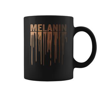Drippin Melanin Shades Black Pride Black History Coffee Mug | Crazezy DE