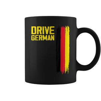 Drive German Cars Germany Flag Driving Coffee Mug - Monsterry UK