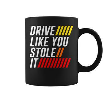 Drive Steal Auto Theft Speed Monster Coffee Mug - Monsterry DE