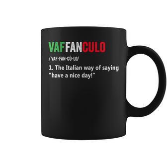 Drôle Italien Définition De Vaffanculo Tasse - Cadeauxyz