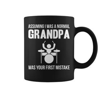 Drum Player Grandpa Drummer Grandpa Coffee Mug | Mazezy