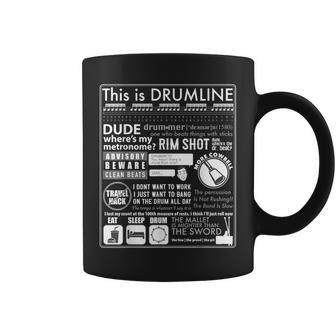 This Is Drumline Drum Line Sayings & Memes Coffee Mug - Monsterry DE