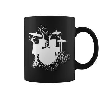 Drums Tree Of The Drummer Coffee Mug | Mazezy