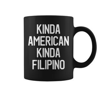 Dual Citizenship Filipino American Citizen Pride T Coffee Mug - Monsterry AU