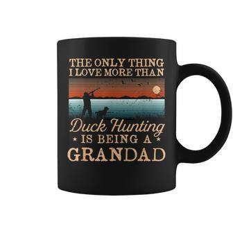 Duck Hunting Grandad Hunter Father's Day Animal Shooting Coffee Mug - Monsterry UK