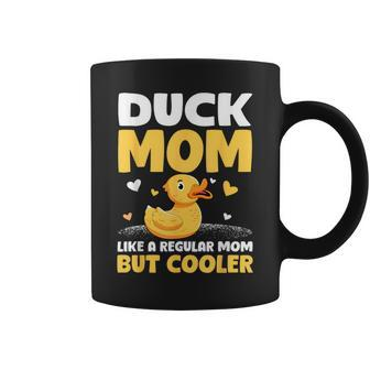 Duck Mom Like A Regular Mom But Cooler Mother's Day Coffee Mug - Monsterry DE