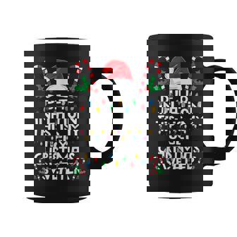 Due To Inflation Ugly Christmas Sweaters Women Coffee Mug | Mazezy