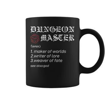 Dungeon Rpg Master Dice Rolling Boss Dragon Coffee Mug | Crazezy AU