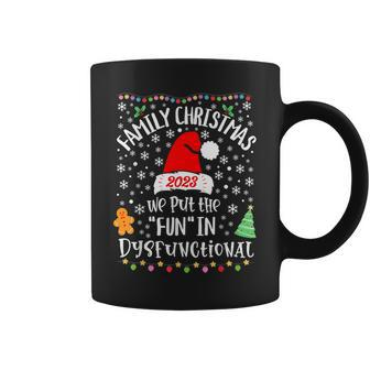 Dysfunctional Matching Family Christmas Pajamas X-Mas Coffee Mug - Seseable