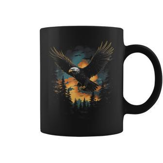 Eagle Forest Animal Wildlife Coffee Mug - Monsterry CA