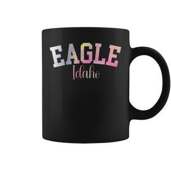 Eagle Idaho Pride Vintage Look Custom Pacific Northwest Coffee Mug - Monsterry