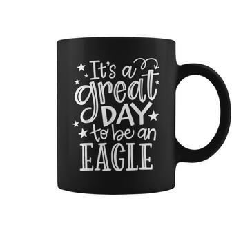 Eagles School Sports Fan Team Spirit Great Day Coffee Mug - Monsterry DE