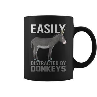 Easily Distracted By Donkeys Coffee Mug - Thegiftio UK