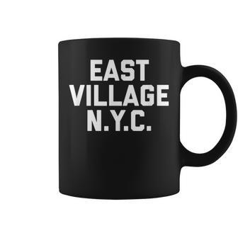 East Village Nyc New York City Coffee Mug - Monsterry AU