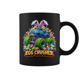 Easter Bunny Monster Truck Easter Day Toddler Coffee Mug - Monsterry CA