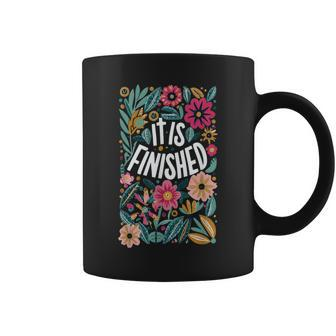 Easter Christian Flowers Coffee Mug | Mazezy