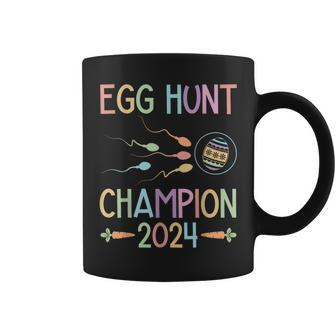 Easter Egg Hunt Champion Dad Pregnancy Announcement Coffee Mug - Monsterry AU