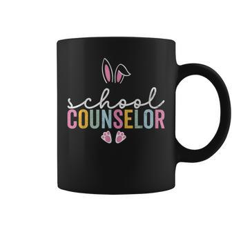 Easter School Counselor Bunny Easter Day Appreciation Coffee Mug - Monsterry