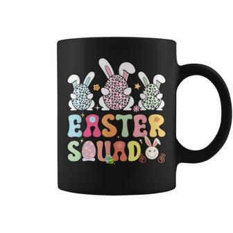 Easter Squad Bunny Rabbit Egg Groovy Cousin Crew Easter Day Coffee Mug - Seseable