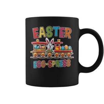 Easter Train Egg-Spress Easter Egg Hunting Boys Coffee Mug - Seseable