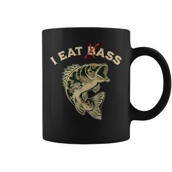 I Eat Bass Coffee Mug - Thegiftio UK