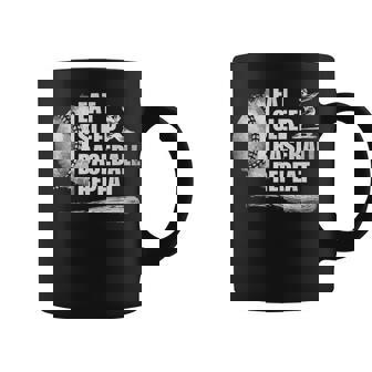 Eat Sleep Baseball Repeat Baseball Player Father's Day Dad Coffee Mug | Mazezy