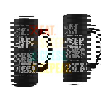 Eat Sleep Chess Repeat Retro Vintage Chess Coffee Mug - Thegiftio